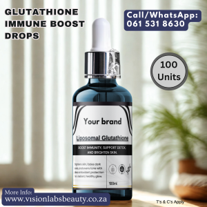 Glutathione immune boost drops